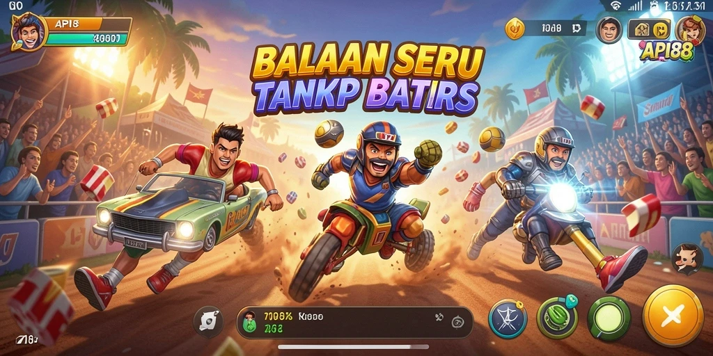 Gameplay seru dalam API88 dengan balapan penuh aksi.