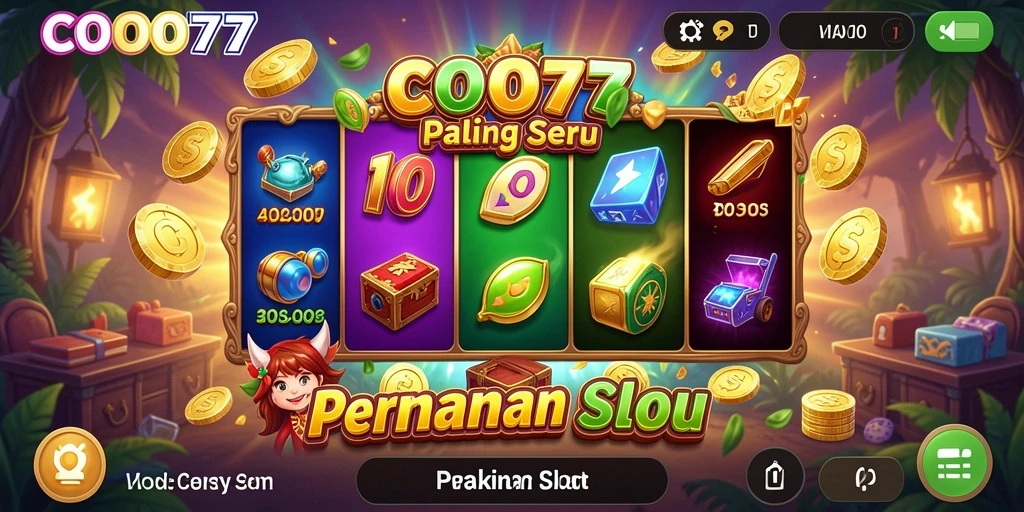 Screenshot gameplay COO77 yang menampilkan keseruan permainan Slot.