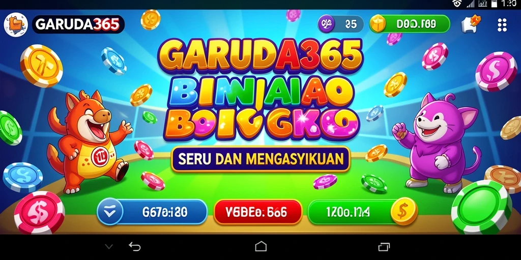 Tampilan Gameplay Seru di GARUDA365 - Aplikasi Bingo Terbaik