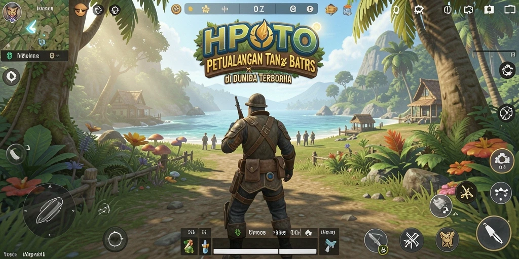Gameplay HPTOTO dengan dunia terbuka yang luas dan menantang.