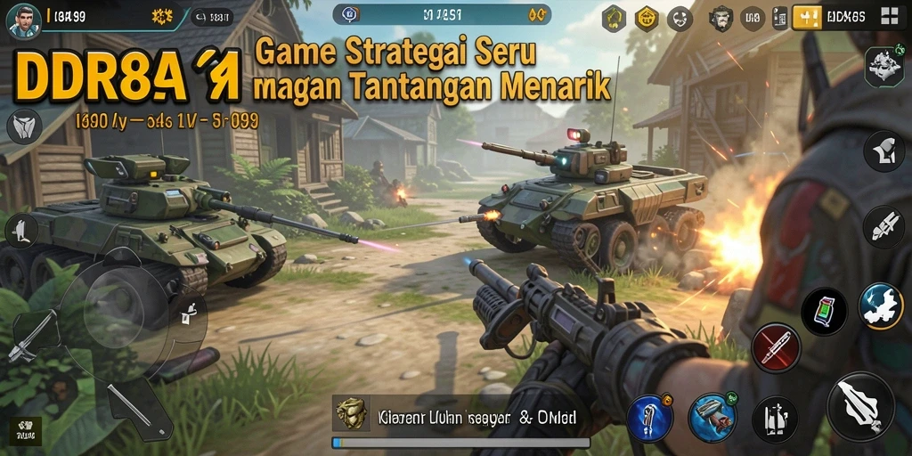 Tampilan screenshot gameplay IDR89 yang menegangkan dan strategis.