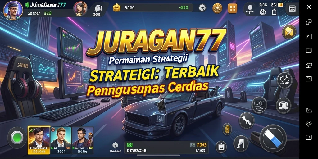 Tampilan gameplay menegangkan dalam JURAGAN77 dengan berbagai strategi bisnis.