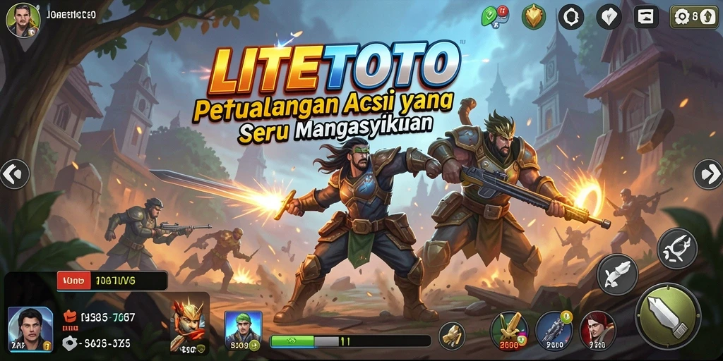 Tangkapan layar LITETOTO menampilkan aksi seru dan gameplay yang mendebarkan.