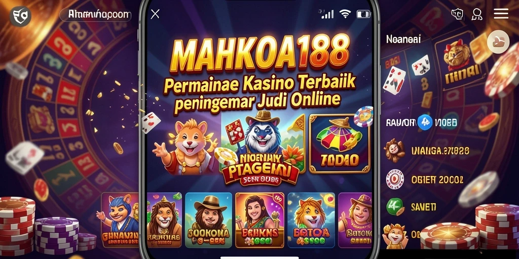 Tampilan gameplay mendebarkan di MAHKOTA188 dengan pilihan permainan Kasino yang variatif.