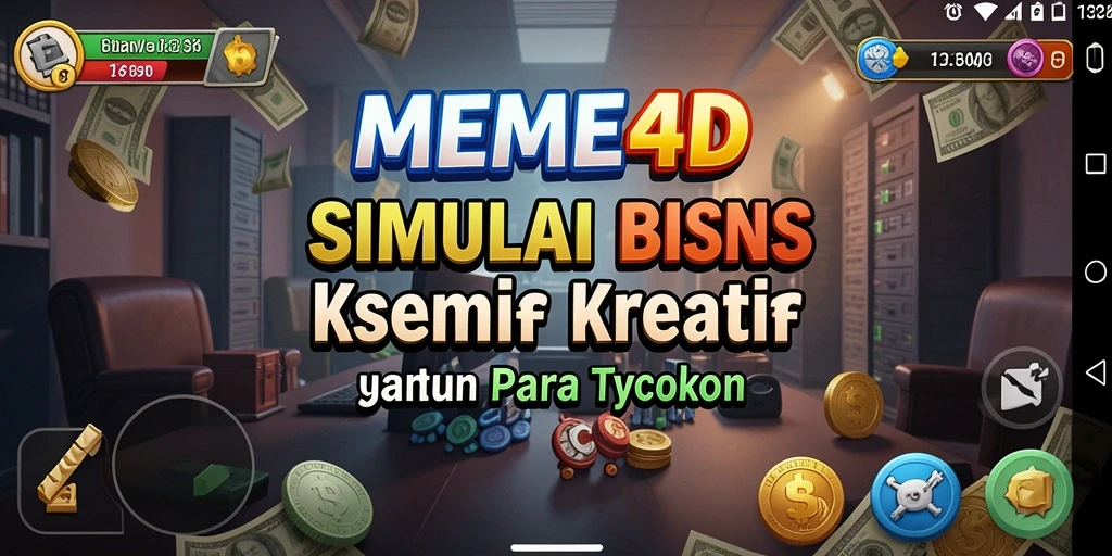 Gameplay menarik di dalam dunia Tycoon MEME4D.