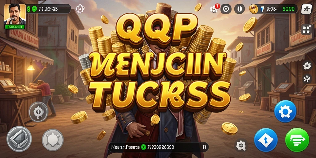 Tampilan gameplay menegangkan saat merintis usaha dalam QQRP.