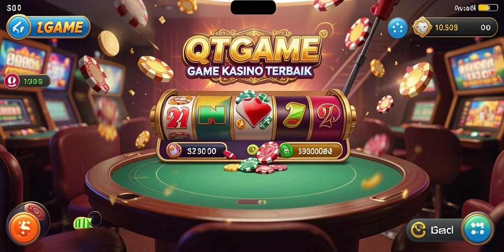 Tampilan menarik dari gameplay Kasino di QTGAME.