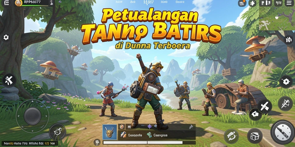 Screenshot utama RP6677 menampilkan gameplay Open World yang menarik dan penuh aksi.