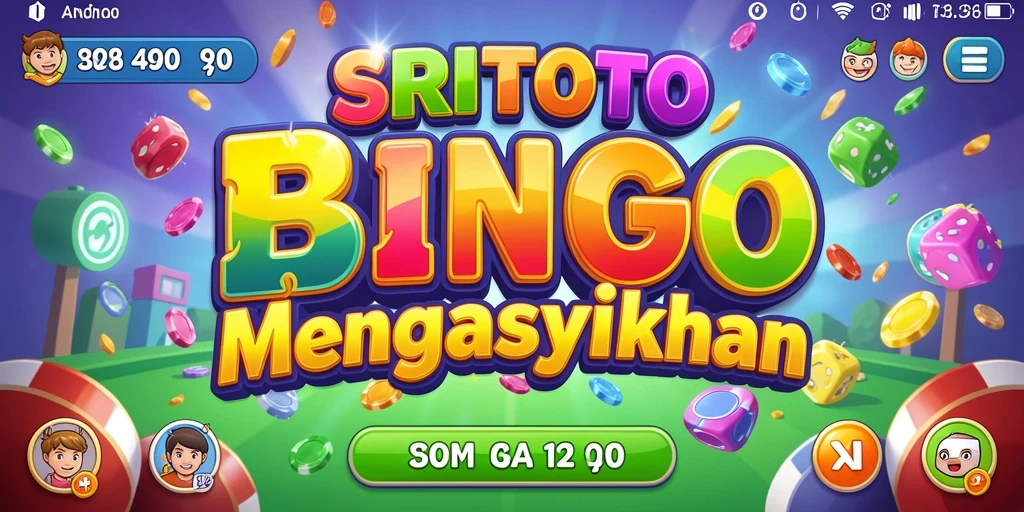 Screenshot gameplay Bingo SRITOTO menampilkan keseruan permainan.