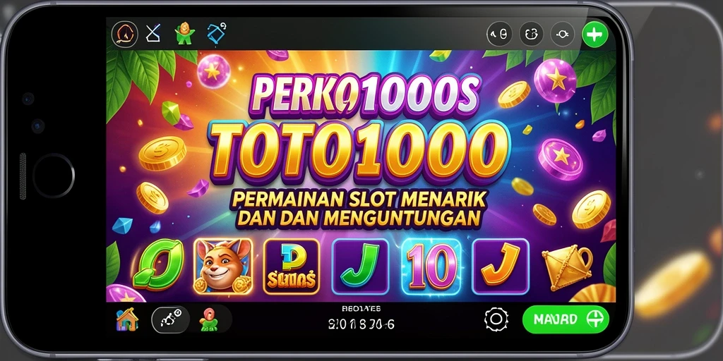 Tampilan menarik gameplay Slot di TOTO1000.